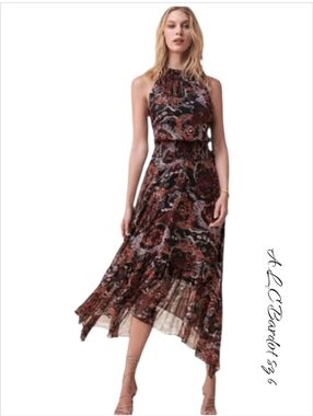 alc renzo dress pink A.L.C